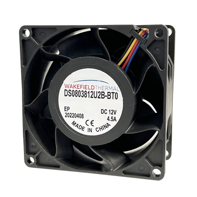Wakefield Thermal DC Server Fan 80 X 80 X 38 - DS0803812U2B-BT0