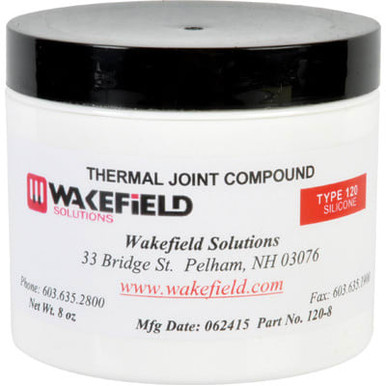 Wakefield Thermal 8 Oz Jar Silicone Grease - 120-8