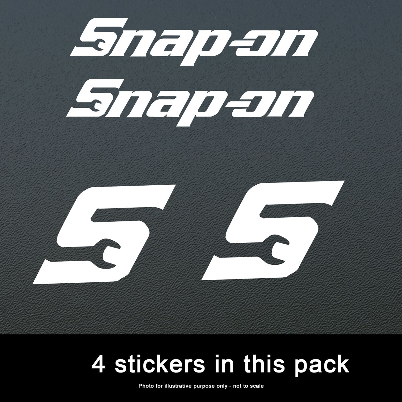 Snap On Stickers Set