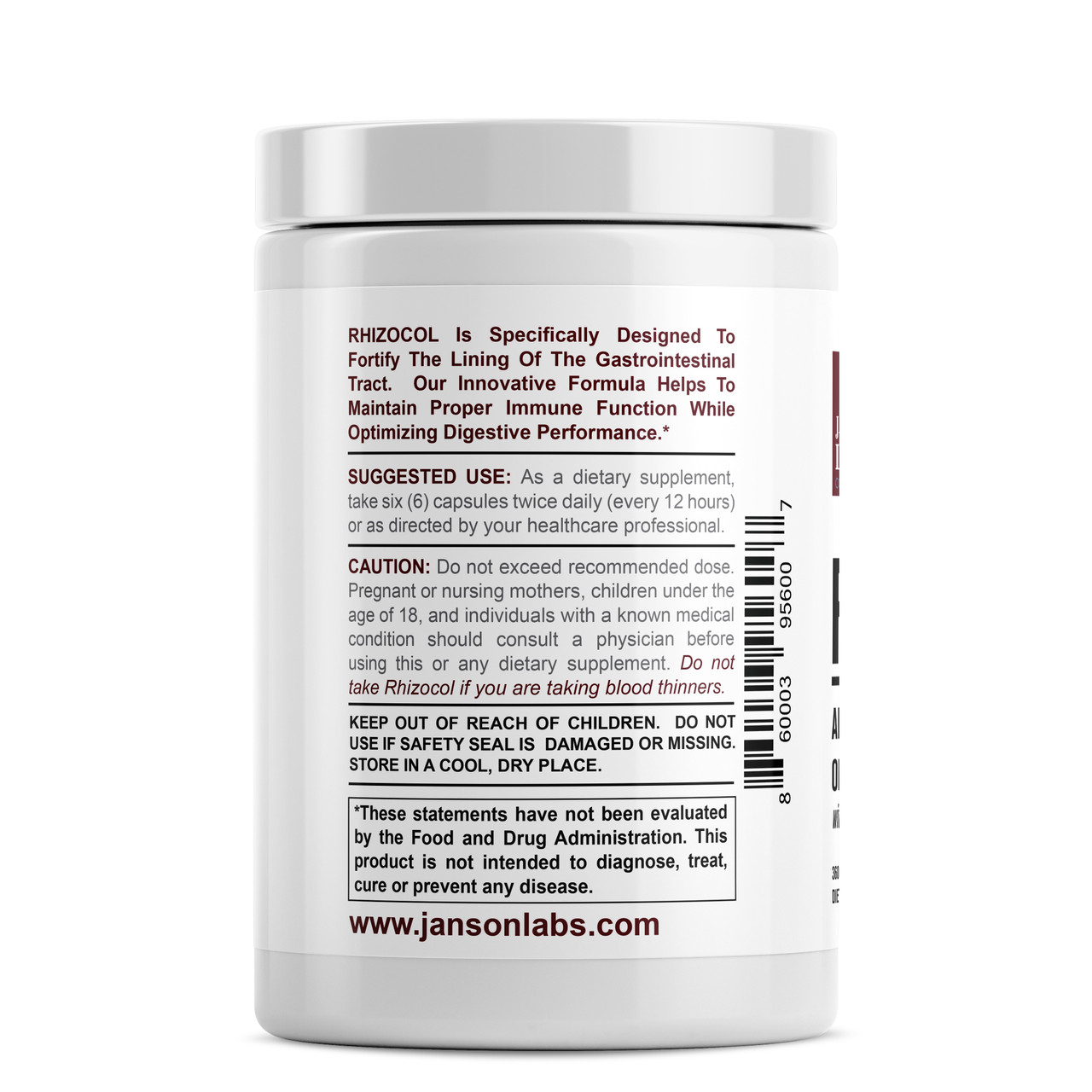 Rhizicol Supplement For Crohn’s Disease Janson Labs