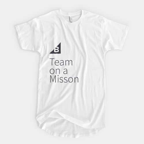 "Team on a Mission" Longline Tee