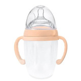 Haakaa Silicone Baby Bottle Peach 250ml