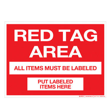 5S Red Tag - Tag Station