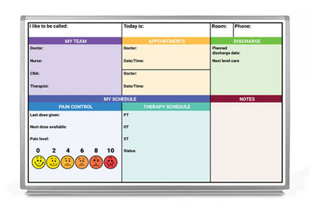 Hospital Whiteboards