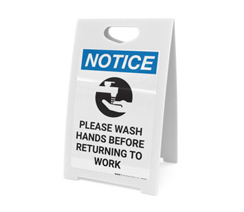 Social Distancing A-Frame Signs