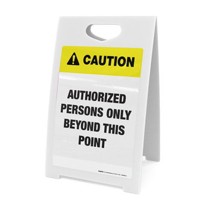 Caution A-Frame Signs