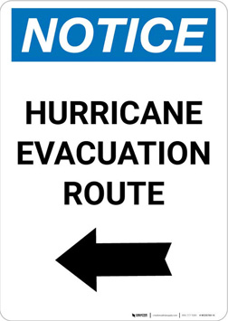 Evacuation Signs