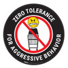 Zero Tolerance - Black - Floor Sign Zero Tolerance - Black - Floor Sign