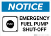 Notice: Emergency Fuel Pump Shut-Off Landscape Notice: Emergency Fuel Pump Shut-Off Landscape