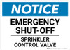 Notice: Emergency Shut-Off - Sprinkler Control Valve Landscape