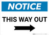 Notice: Tornado Safe Area Landscape