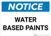 Notice: Water Based Paints Landscape Notice: Water Based Paints Landscape