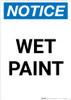 Notice: Wet Paint Portrait Notice: Wet Paint Portrait