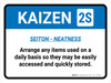 Kaizen 2S Landscape - Wall Sign