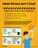 Heat Stress Is Not Cool - Poster Heat Stress Is Not Cool - Poster