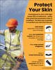Protect Your Skin (Construction Safety) Safety - Poster Protect Your Skin (Construction Safety) Safety - Poster