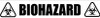 ANSI: Biohazard - Inline Printed Floor Marking Tape