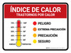 Heat Index Spanish Landscape - Wall Sign Heat Index Spanish Landscape - Wall Sign