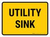 Utility Sink Landscape - Wall Sign
