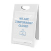 We Are Temporarily Closed - A-Frame Sign
