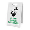 Clean Hands Save Lives - A-Frame Sign