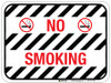 No Smoking - Floor Sign No Smoking - Floor Sign