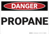 Danger: Propane - Wall Sign