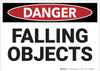 Danger: Falling Objects - Wall Sign
