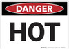 Danger: Hot - Wall Sign Danger: Hot - Wall Sign