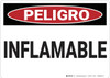 Danger: Flammable - Spanish - Wall Sign Danger: Flammable - Spanish - Wall Sign