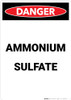 Ammonian Sulfate - Portrait Wall Sign