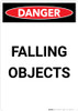 Falling Objects - Portrait Wall Sign