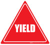 Yield (Red/White) - Floor Sign Yield (Red/White) - Floor Sign