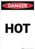Hot - Portrait Wall Sign