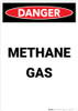 Methane Gas - Portrait Wall Sign