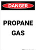 Propane Gas - Portrait Wall Sign