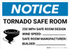 Notice: Tornado Safe Room Landscape Notice: Tornado Safe Room Landscape