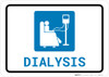 Dialysis with Icon Landscape - Wall Sign Dialysis with Icon Landscape - Wall Sign