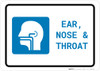 Ears, Nose, and Throat (ENT) with Icon Landscape - Wall Sign Ears, Nose, and Throat (ENT) with Icon Landscape - Wall Sign
