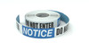 Notice: Do Not Enter - Inline Printed Floor Marking Tape