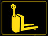 Electric Pallet Jack Parking - Floor Marking Sign Electric Pallet Jack Parking - Floor Marking Sign