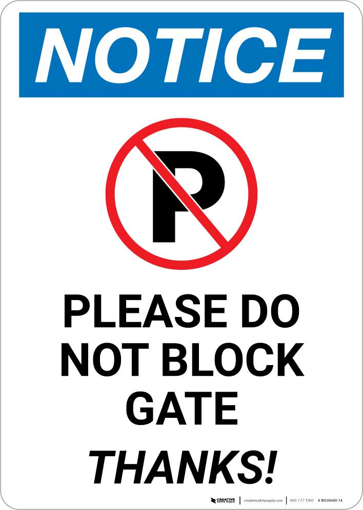 Parkverbot-Schilder-Set 'No Parking Do Not Block Gate' – 2x Rostfrei, Wetterfest, 30,5 X 45,7 Cm