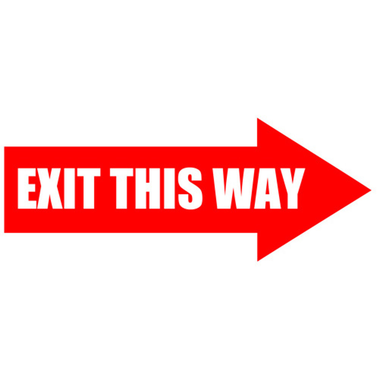 Exit Sign This Way
