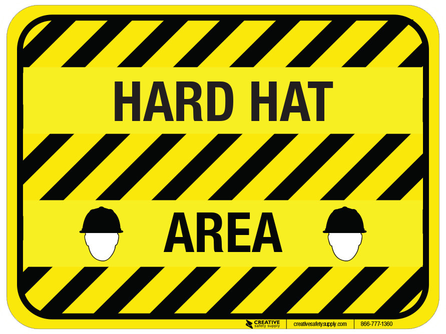 hard hat sign