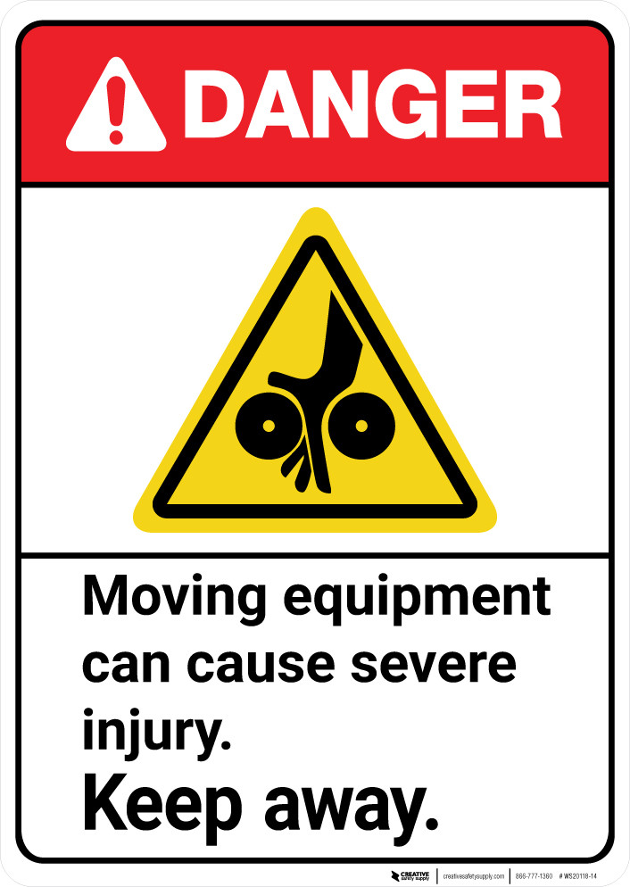 Moving Parts Sign