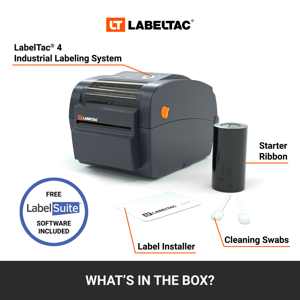 LabelTac 4 Industrial Label Maker makes Fast and Durable Labels