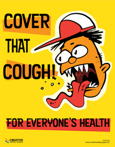 Cover That Cough for Everyone's Health - Poster