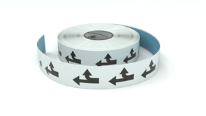 Traffic: Straight Right Roow - Inline Printed Floor Marking Tape