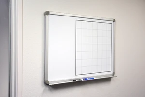 7X7 Grid 21X21 - Whiteboard Overlay