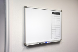 Contact List 10X21 - Whiteboard Overlay